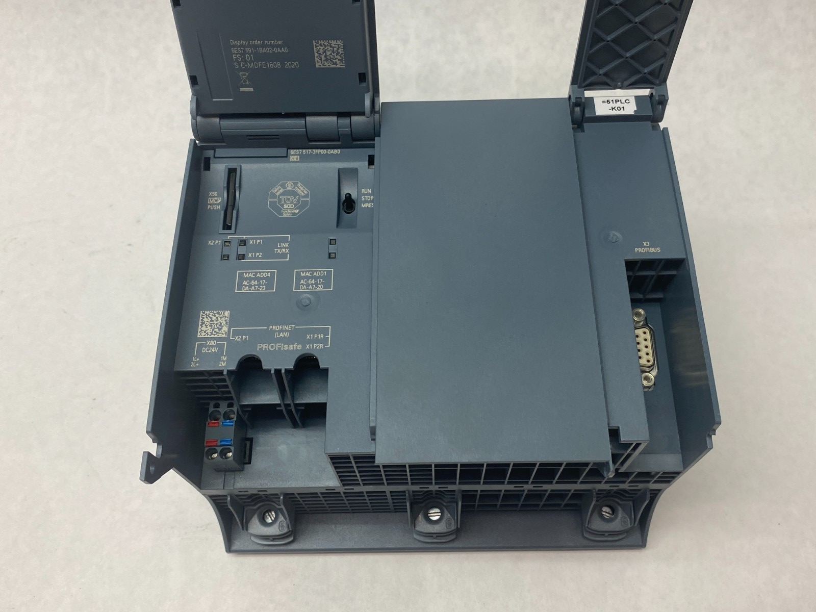 Siemens 6ES7 517-3FP00-0AB0 SIMATIC S7-1500 CPU Unit 1517F-3 PN/DP - Maverick Industrial Sales