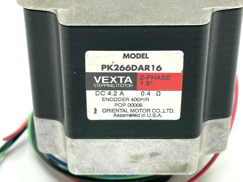 Oriental Motor Vexta PK266DAR16 Stepping Motor 2-Phase 4.2A - Maverick Industrial Sales