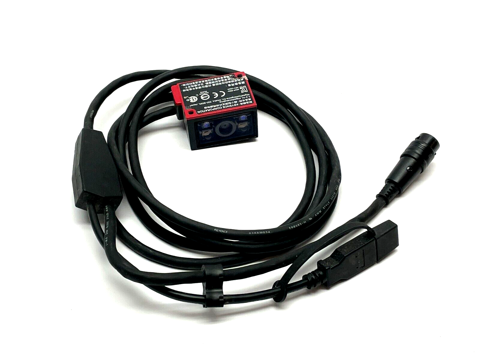 SR-710 | Keyence Ultra-Compact Fixed type Code Reader, Middle Range Type - Used - Maverick Industrial Sales