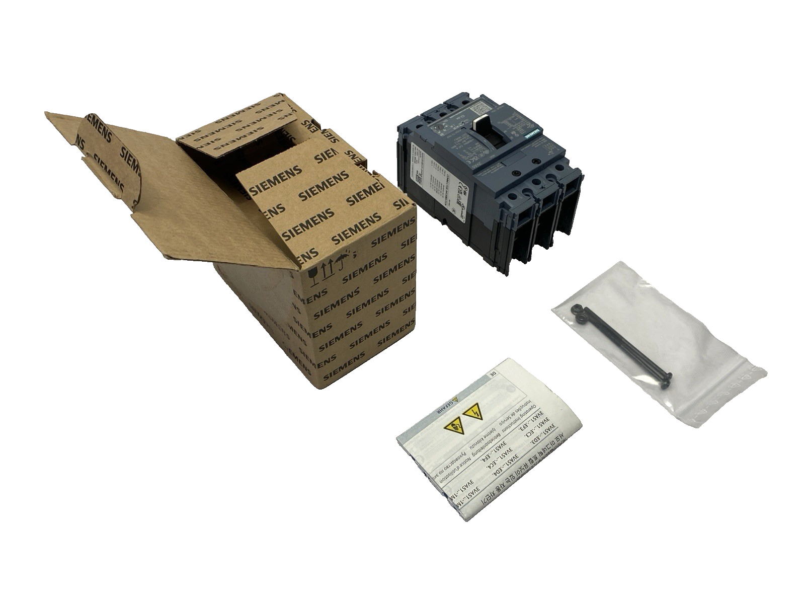 Siemens 3VA5120-6EC31-0AA0 Molded Case Circuit Breaker 3-Pole 125H TM230 - Maverick Industrial Sales