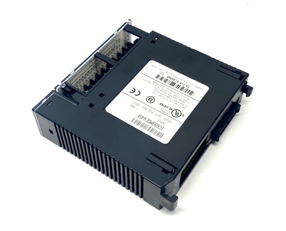 GE Fanuc IC693MDL645F Input Module 24VDC Pos/Neg Logic 16PT - Maverick Industrial Sales