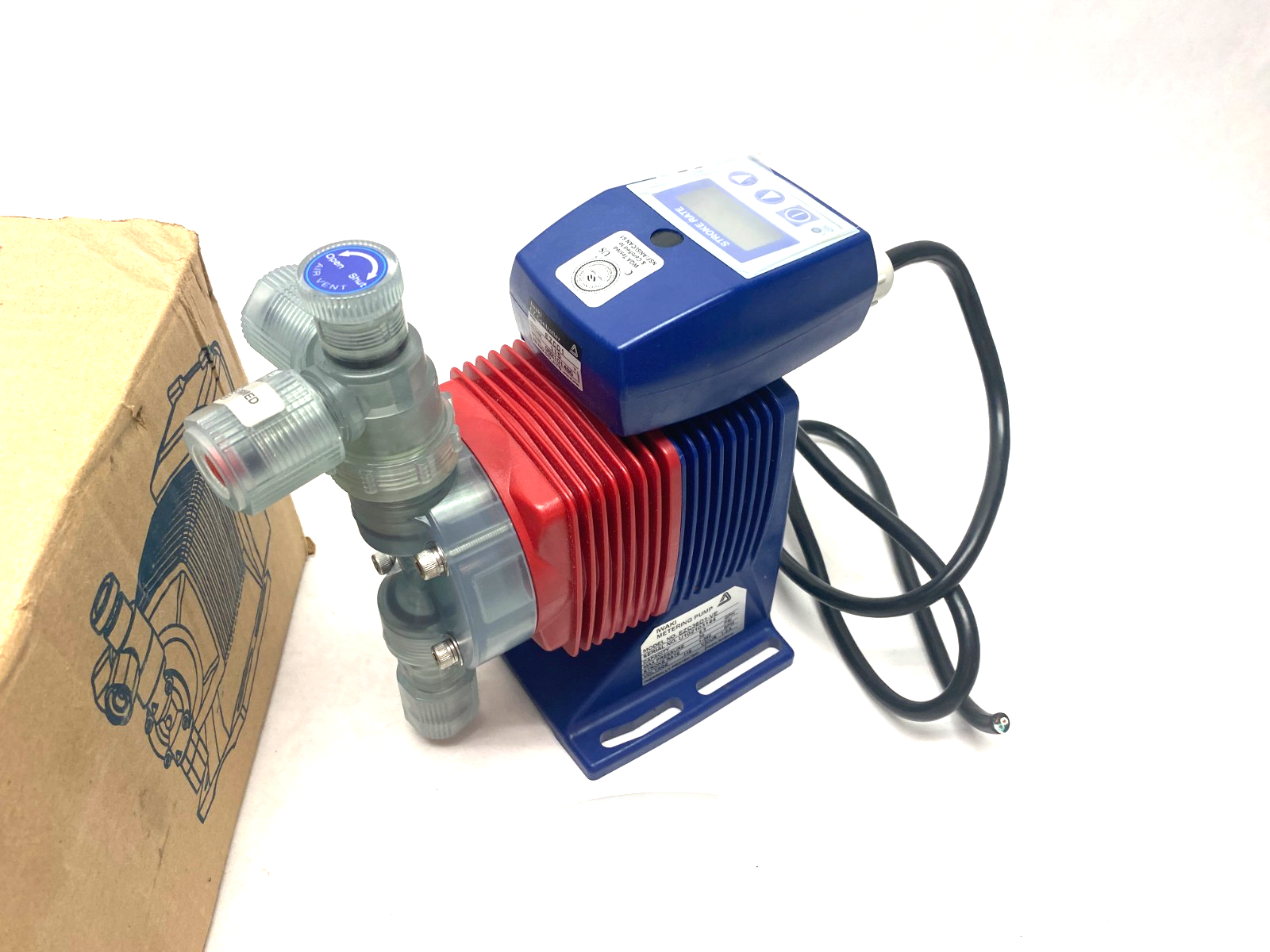 Walchem EZC36D1-VE EZ Series Electronic Metering Pump 6.3GPH 150psi Max - Maverick Industrial Sales