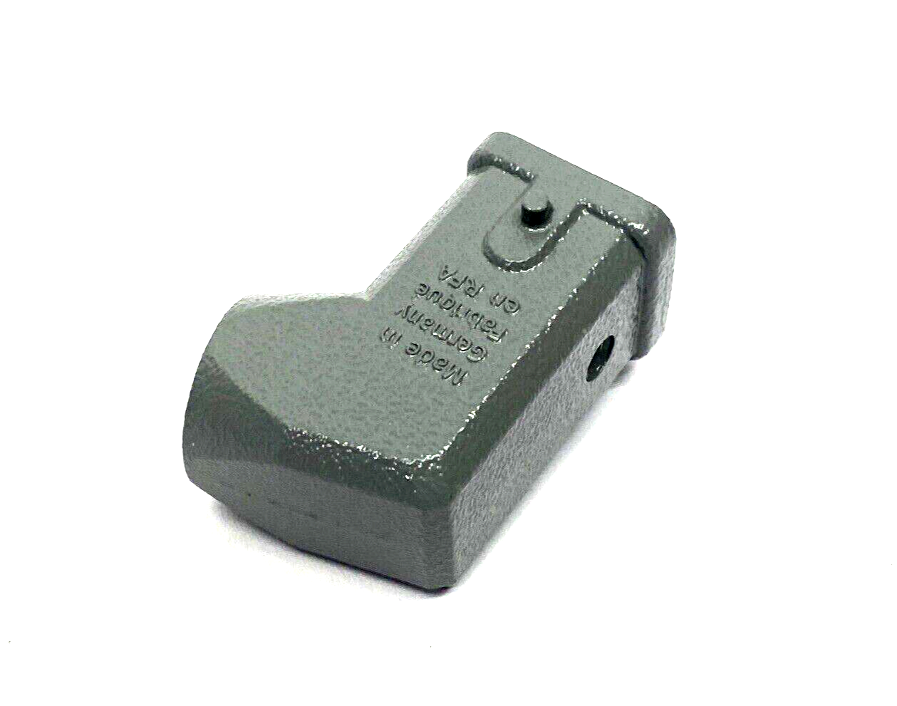 19200031640,Han 3A-GW-M20 | Harting 19200031640 Han 3A-GW-M20 Connector Hood Angled Entry 2 Peg LOT OF 2 - New - Maverick Industrial Sales