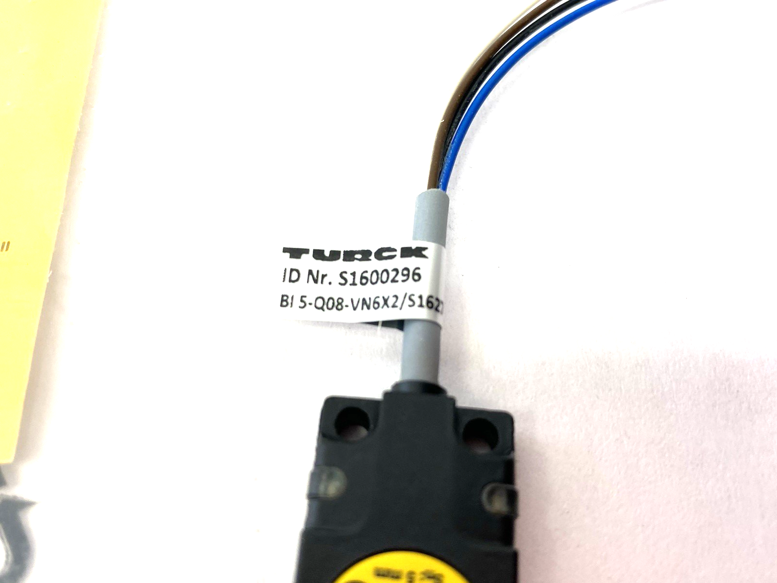 Turck 1600296 Inductive Proximity Sensor 5mm Sn NO/NC BI 5-Q08-VN6X2/S1627 - Maverick Industrial Sales