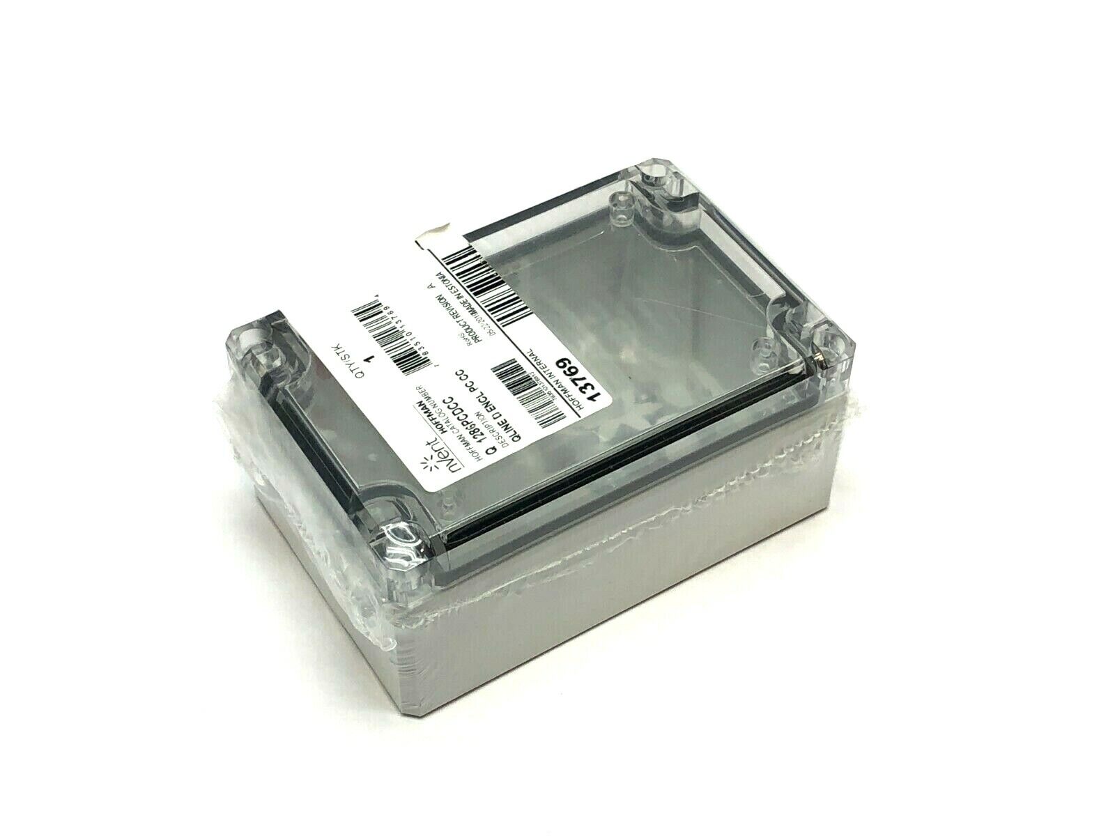 Hoffman Q1286PCDCC QLine D Type 4X 120x80x56mm Polycarbonate Clear Cover - Maverick Industrial Sales