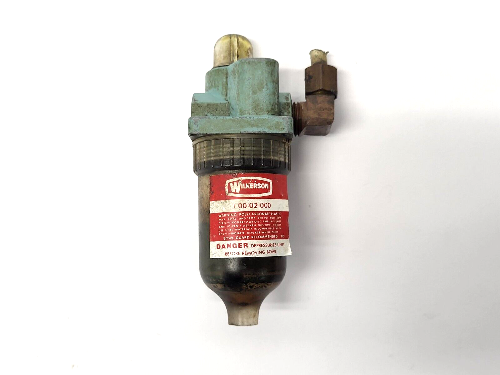 Wilkerson L00-02-000 Hydraulic Lubricator 1/4" NPT NO GUARD - Maverick Industrial Sales