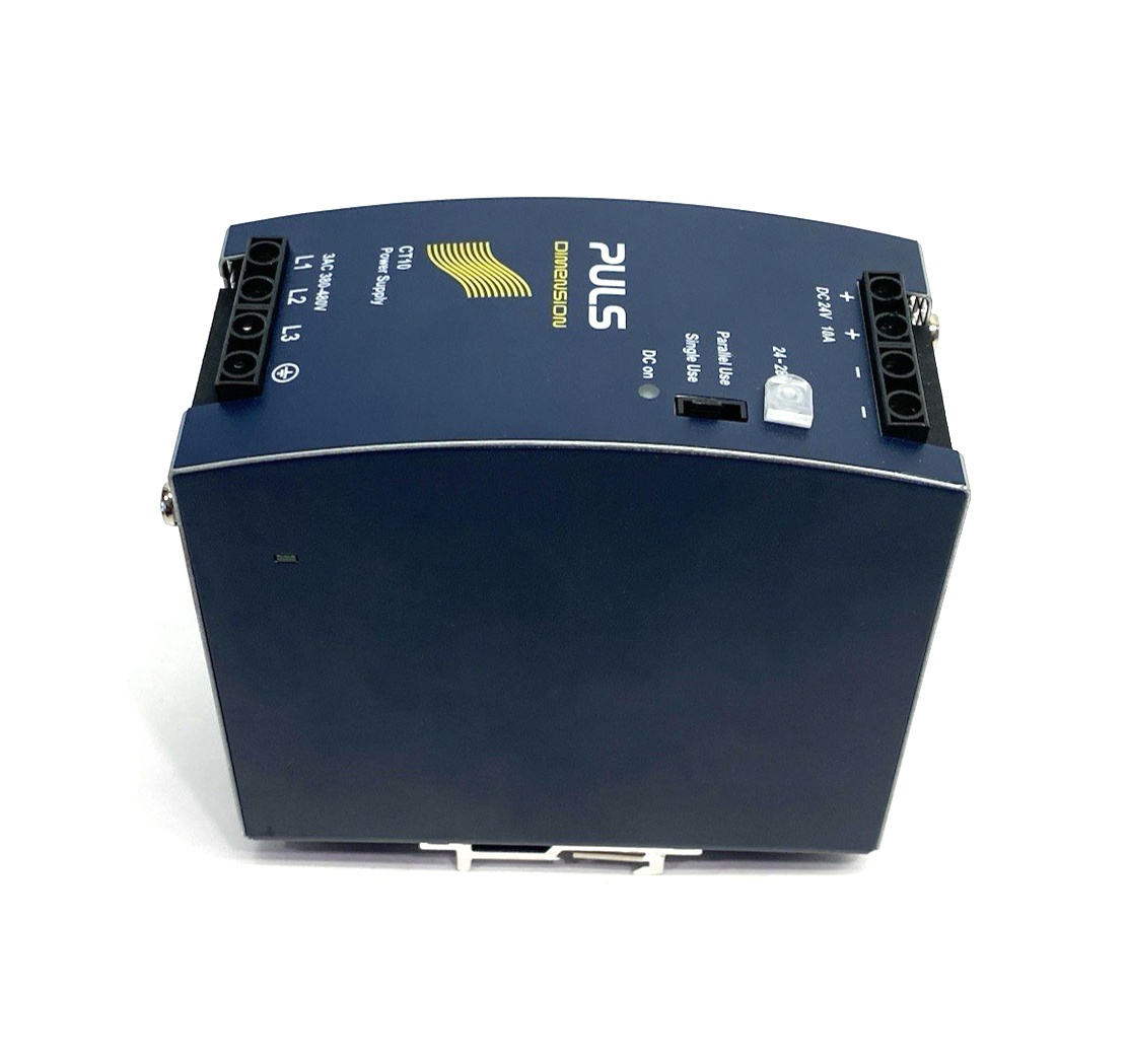 CT10.241 | Puls Dimension Power Supply 3-Phase, 24V, 10A, 240W - Used - Maverick Industrial Sales