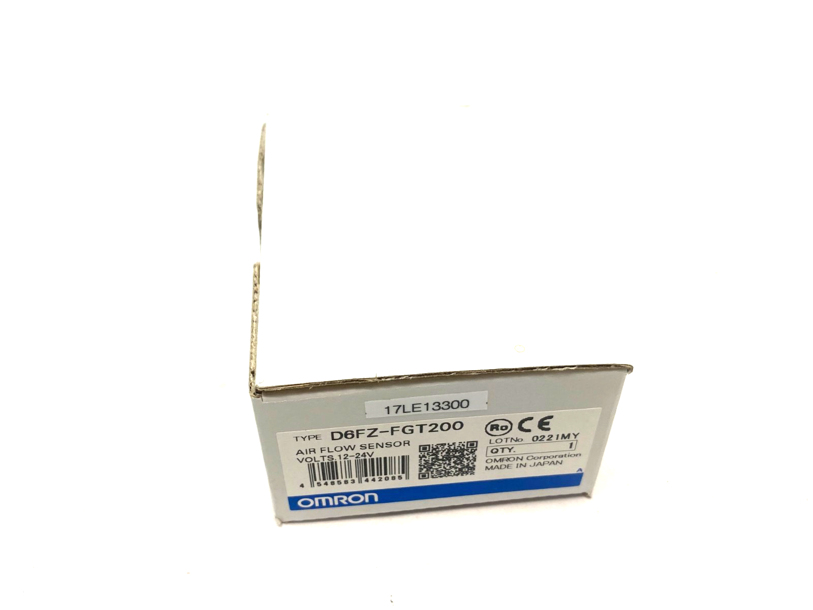 Omron D6FZ-FGT200 Air Flow Sensor, 11-Segment Digital Display, 12-24V - New - Maverick Industrial Sales