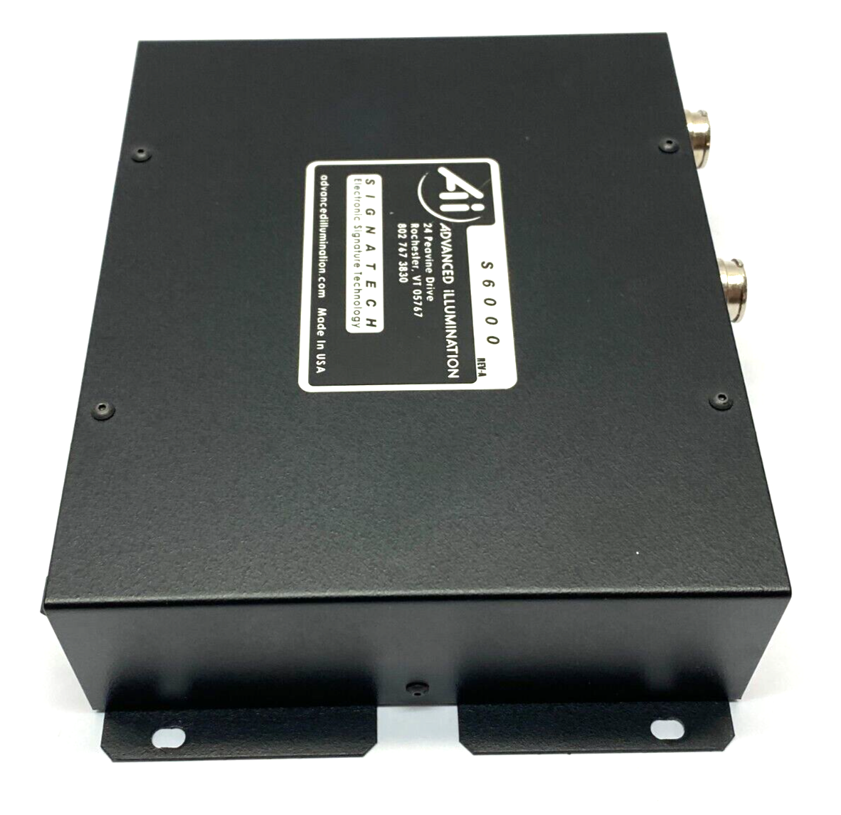 Advanced Illumination S6000 Signatech Strobe Controller Single Input Dual Output - Maverick Industrial Sales