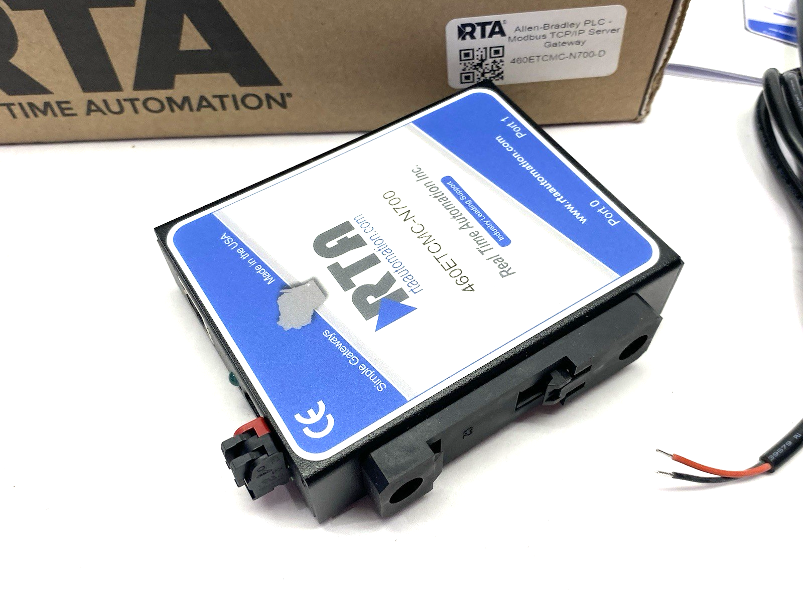 RTA 460ETCMC-N700-D Allen-Bradley PLC-Modbus TCP/IP Server Gateway - Maverick Industrial Sales