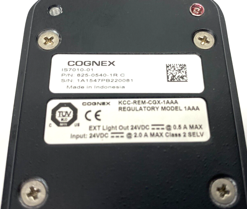Cognex 825-0540-1R In-Sight 7000 Area Vision Scanner IS7010-01 - Maverick Industrial Sales