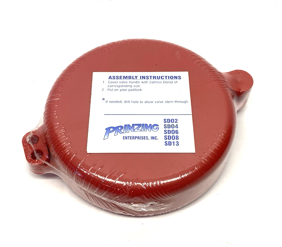 Brady Prinzing SD04 Safetee Ball Valve Lockout Donut - Maverick Industrial Sales