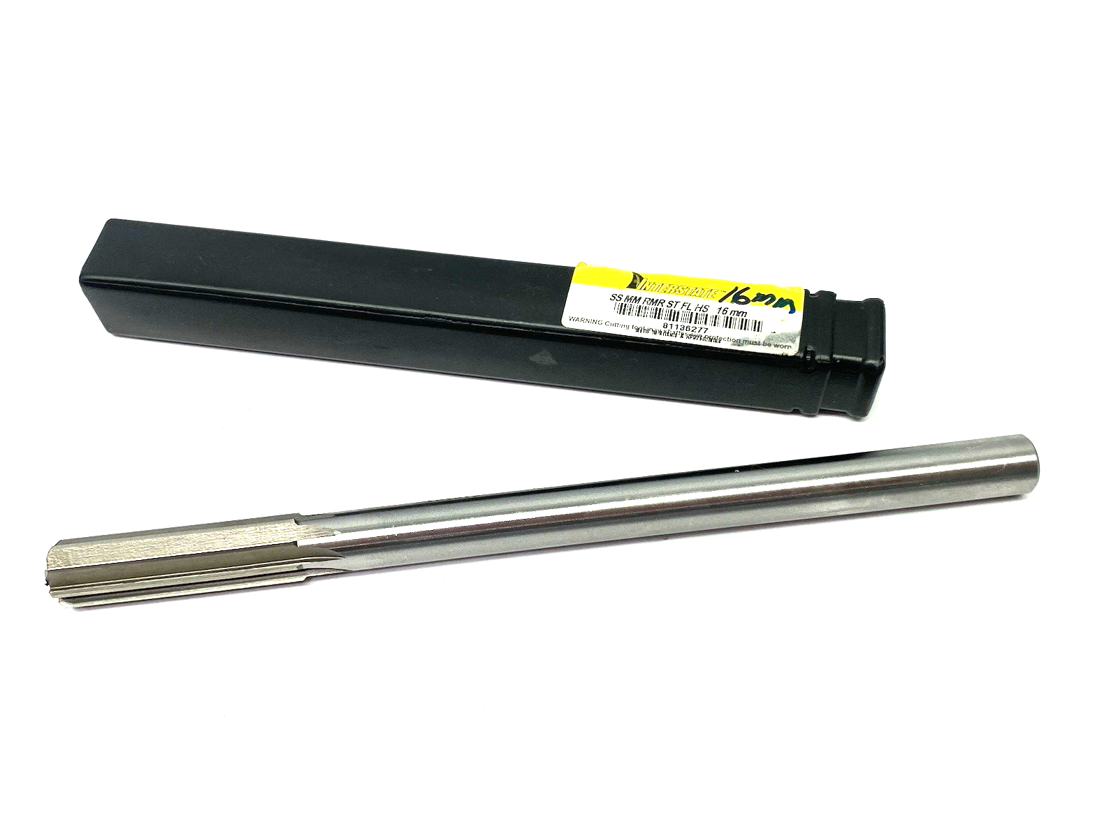 Interstate 81136277 Chucking Reamer: 16.00 mm, 9" OAL, 2-1/4" Flute Length, Stra - Maverick Industrial Sales