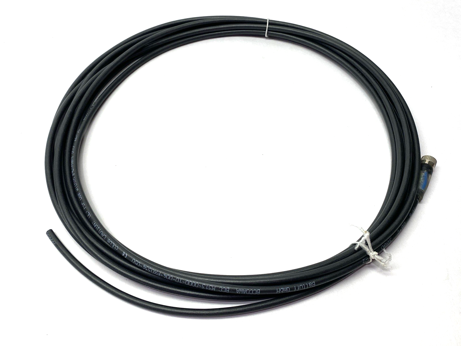 Balluff BCC0AWA Single Ended Cordset M8 3-Pin 5m BCC M313-0000-10-004-PX0334-050 - Maverick Industrial Sales