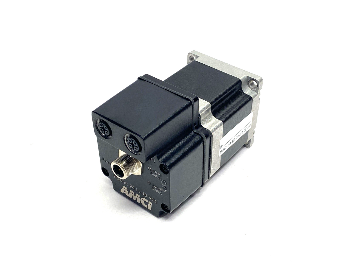 Advanced Micro Controls AMCI SMD23E2-130E-M12 Ethernet Integrated Stepper Motor - Maverick Industrial Sales