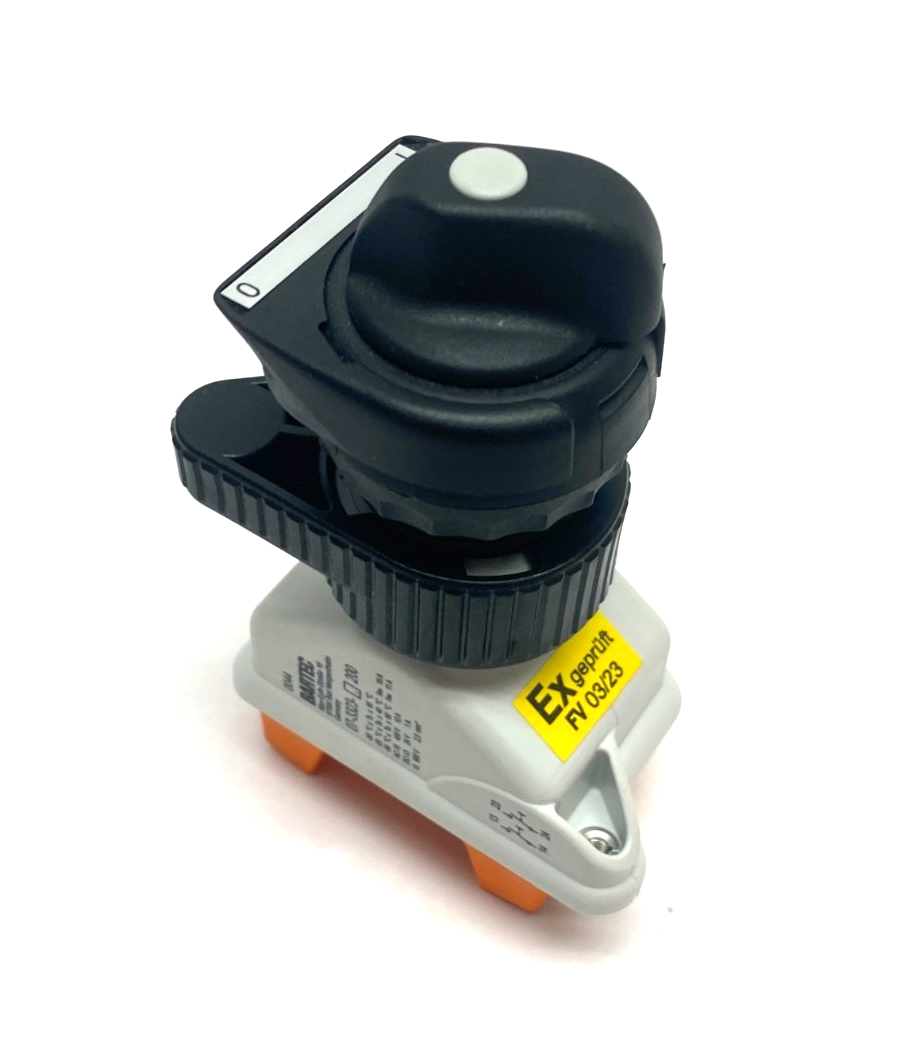 07-3400-S210 | Bartec ComEX Switch Module, 2-Pos, Latching w/ 07-3323-2.00 - Used - Maverick Industrial Sales