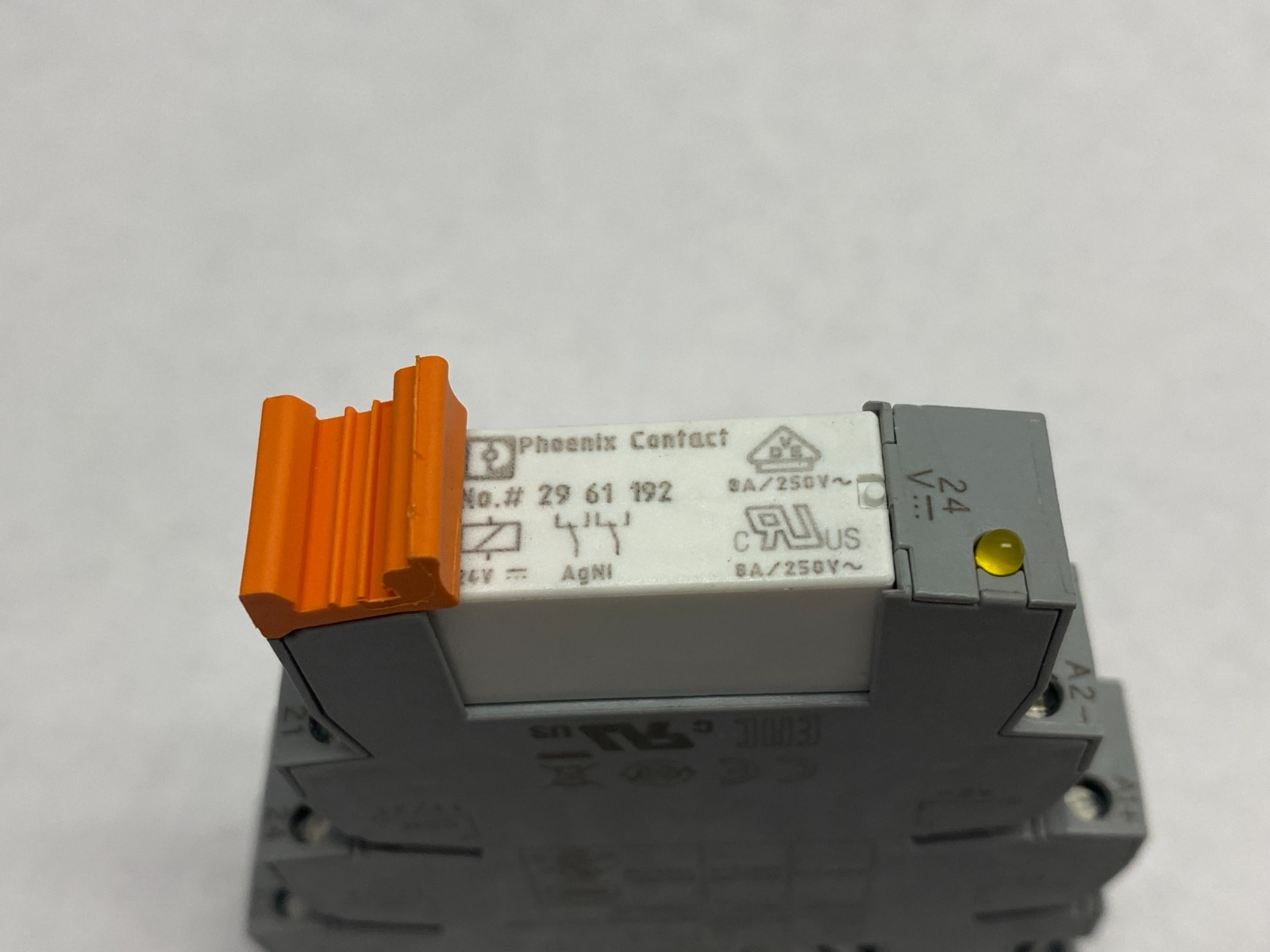 Phoenix Contact PLC-BSC-24DC/21-21 Relay Socket Base 2967015 w/ 2961192 Relay - Maverick Industrial Sales