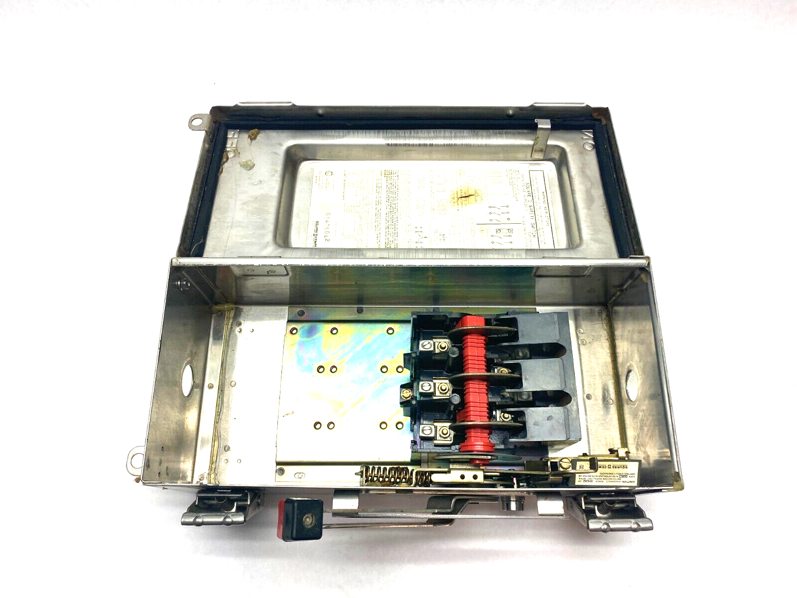 Square D HU362DS-EI Stainless Steel Heavy Duty Safety Switch Series E1 600V 60A - Maverick Industrial Sales