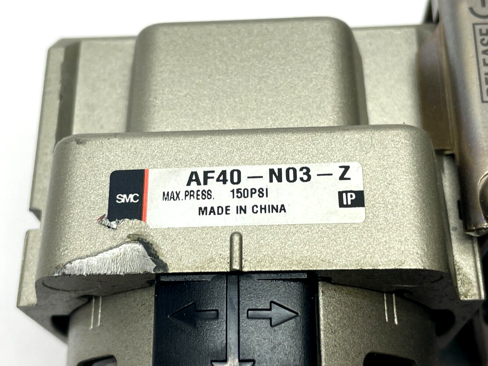 SMC AF40-N03-Z Filter w/ AR40-N03E-Z Regulator - Maverick Industrial Sales