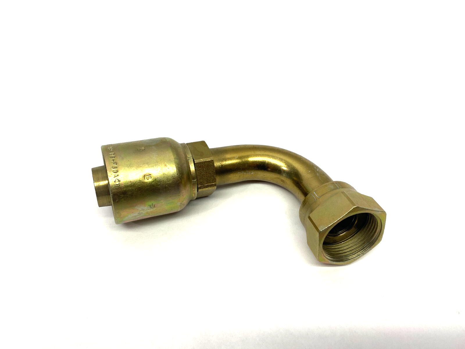 Parker 1L943-16-16 Crimp Style Hydraulic Hose JIC 37° Swivel Fitting 1" Hose - Maverick Industrial Sales