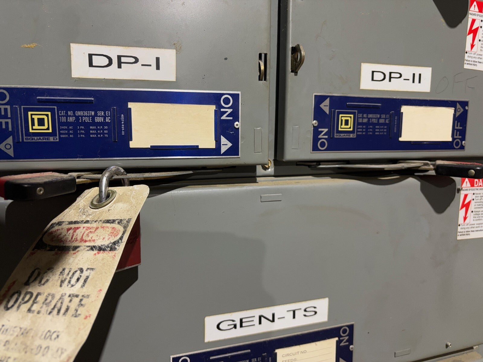 Square D QED 2 Power Style Switchboard 3000A, (3) QMB364W (4) QMB363TW, QMB361TW - Maverick Industrial Sales