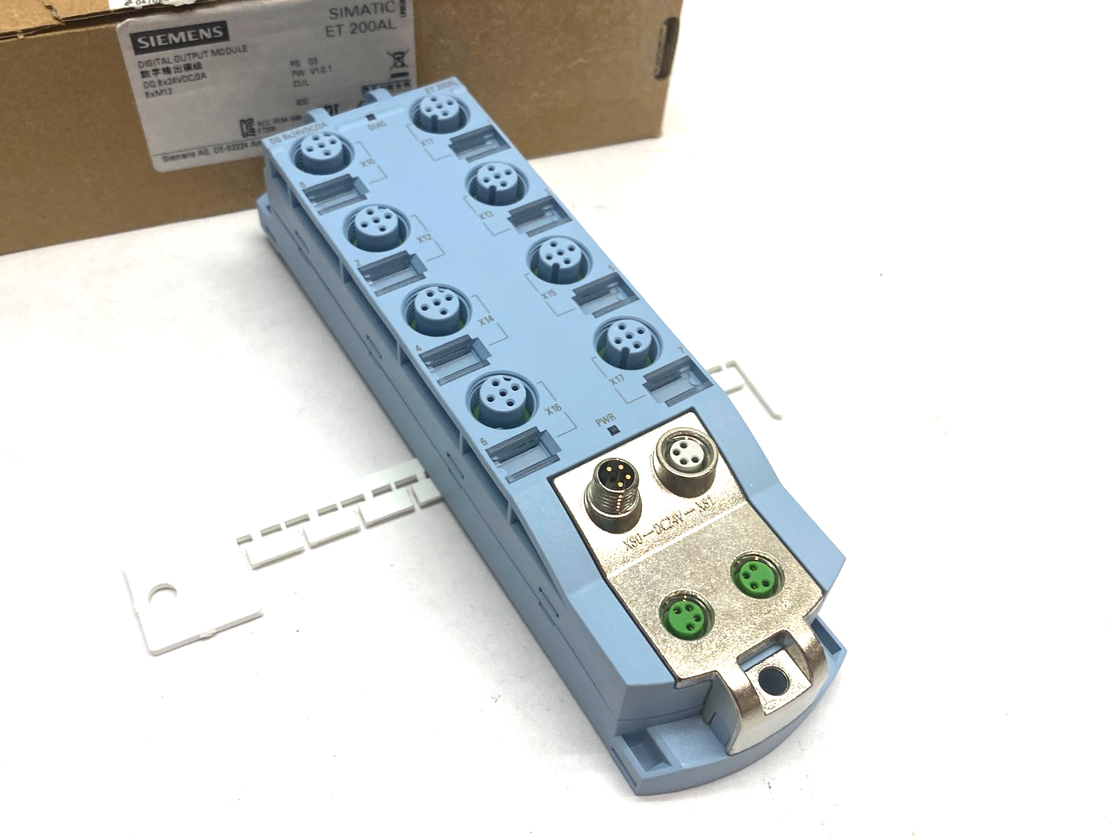 Siemens 6ES7 142-5AF00-0BA0 SIMATIC ET 200AL Digital Output Module, 8x24VDC/2A - Maverick Industrial Sales