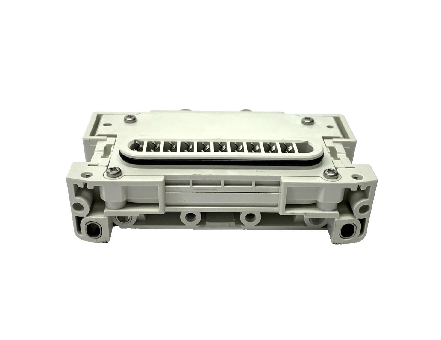 SMC EX600-ED2 Serial Interface Unit End Plate M12 5-Pin Male & Female, D-Side - Maverick Industrial Sales