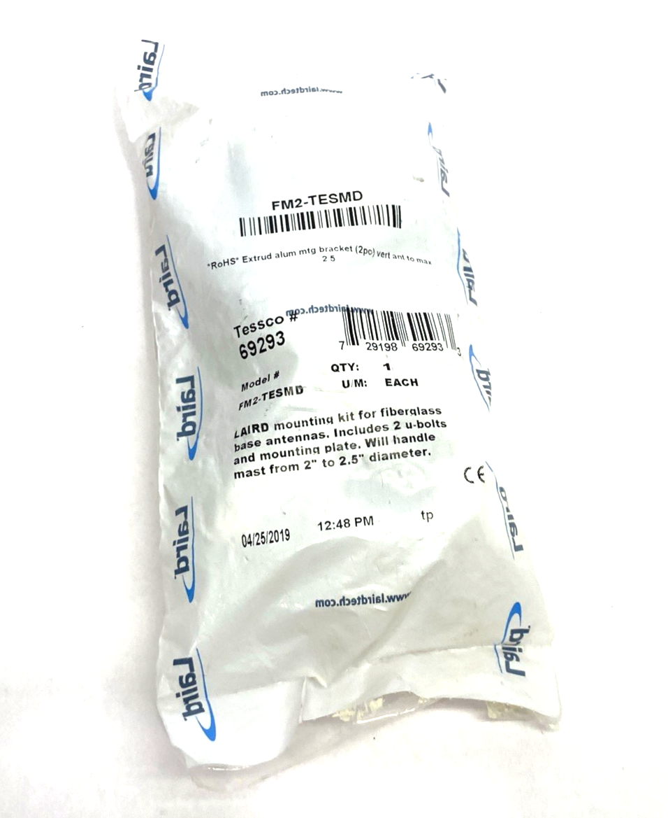 TE-Connectivity Laird FM2-TESMD Mounting Kit for Antennas, Tessco 69293 2-PACK - Maverick Industrial Sales