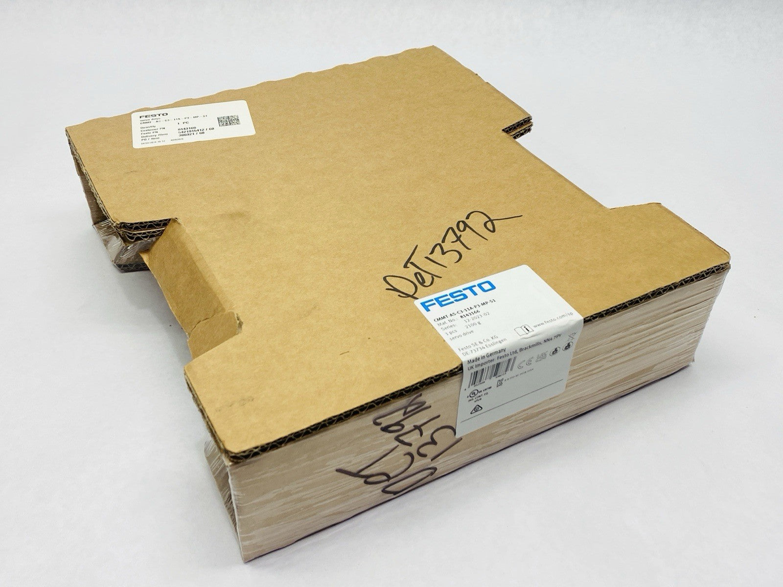 Festo CMMT-AS-C3-11A-P3-MP-S1 Servo Drive 3A 400V 3-Phase 8143166 - Maverick Industrial Sales