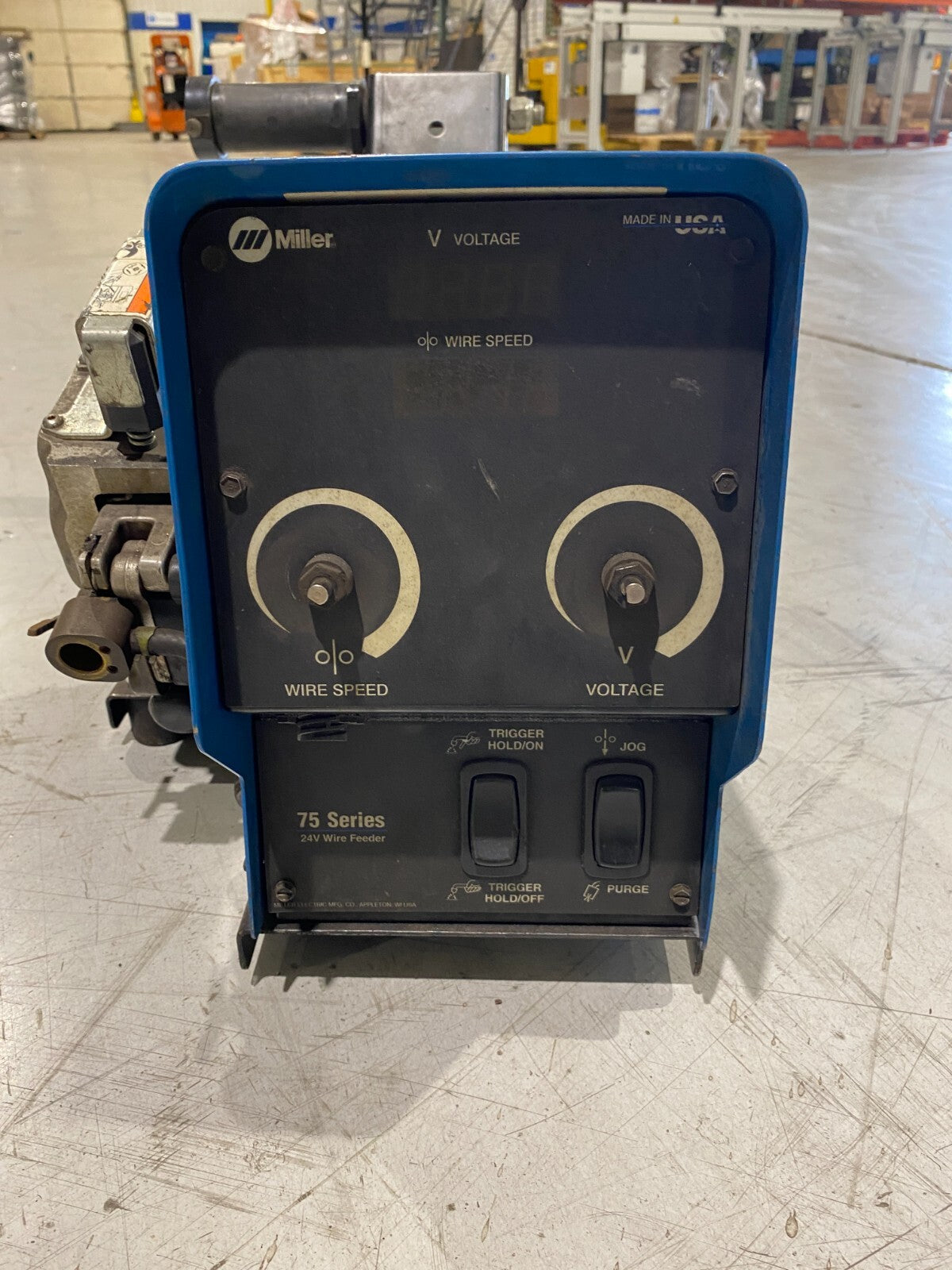 Miller Electric S-75D Wire Feeder w/ Digital Meters 24V 10A 951198 - Maverick Industrial Sales
