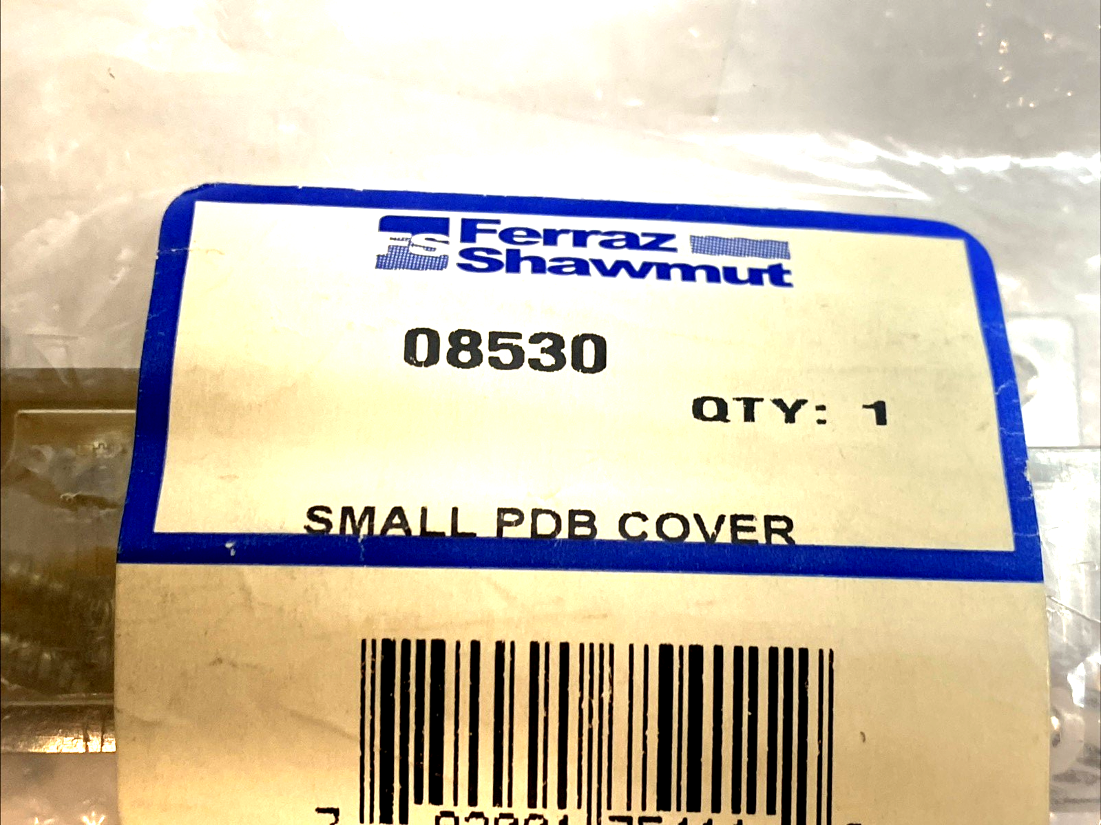 08530 | Ferraz Shawmut Mini PDB Safety Cover Kit Polycarbonate LOT OF 3 - New - Maverick Industrial Sales