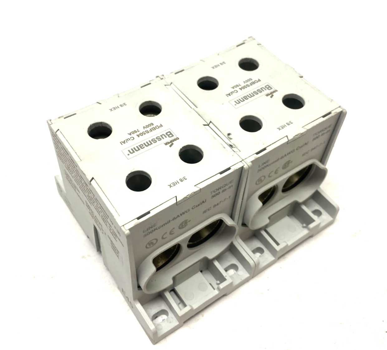 Cooper Bussmann PDBFS504 Power Distribution Block LOT OF 2 - Maverick Industrial Sales
