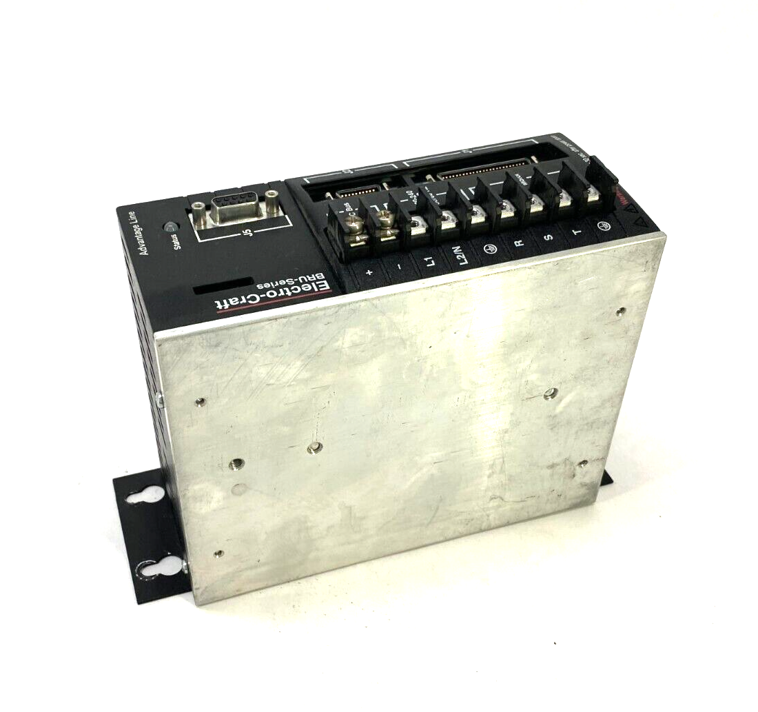 Electro-Craft 48228001/005 BRU Ser Advantage Line Servo Drive 1-Phase 9101-1748 - Maverick Industrial Sales