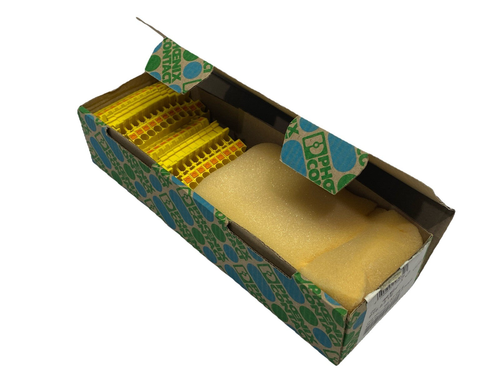 Phoenix Contact PTS 2,5 YE Feed-Through Terminal Block Yellow 1037084 LOT OF 22 - Maverick Industrial Sales