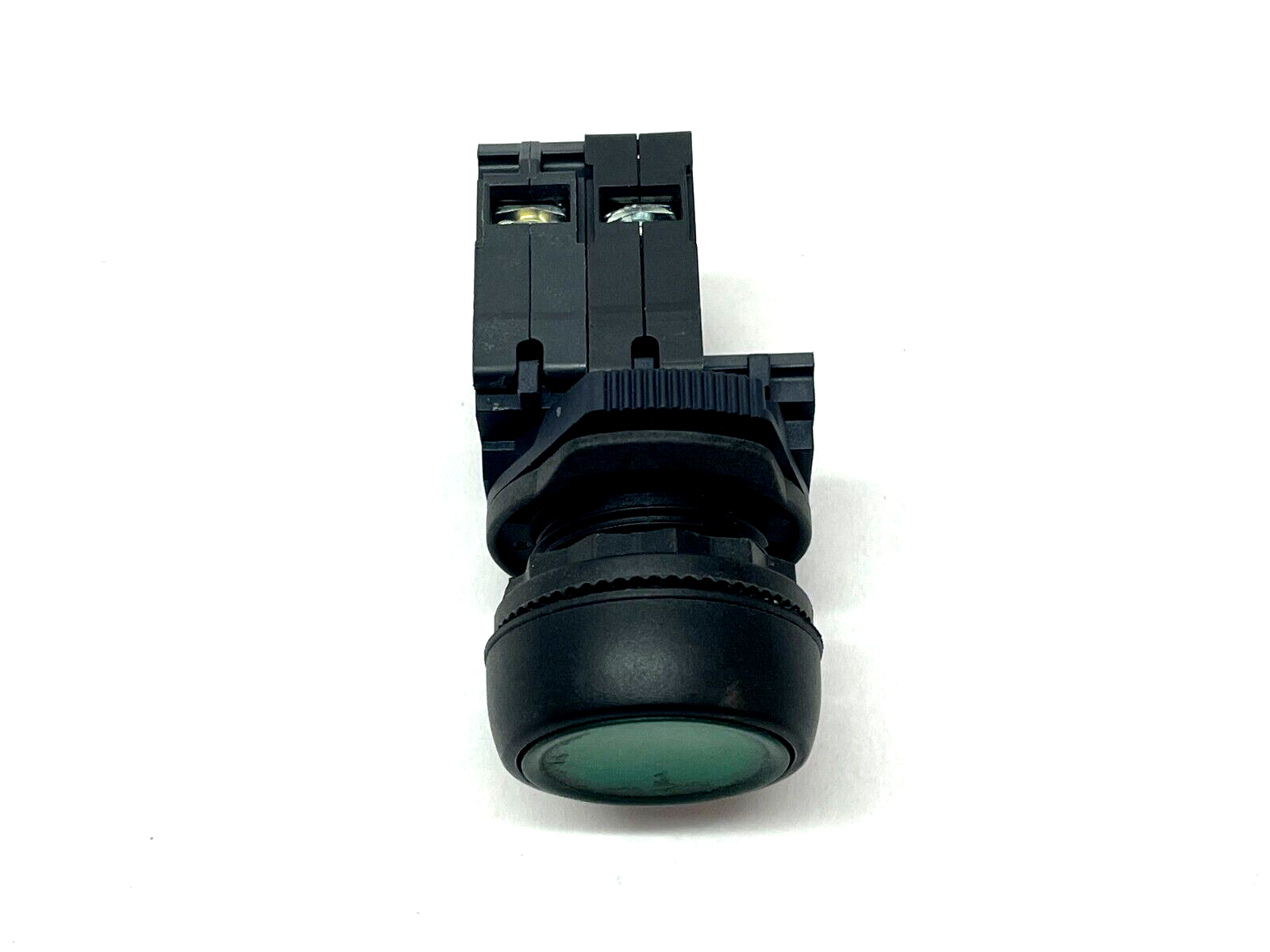 Allen Bradley 800FP-LF3 Pushbutton Green w/ 800F-N3G Ser. B Lamp - Maverick Industrial Sales