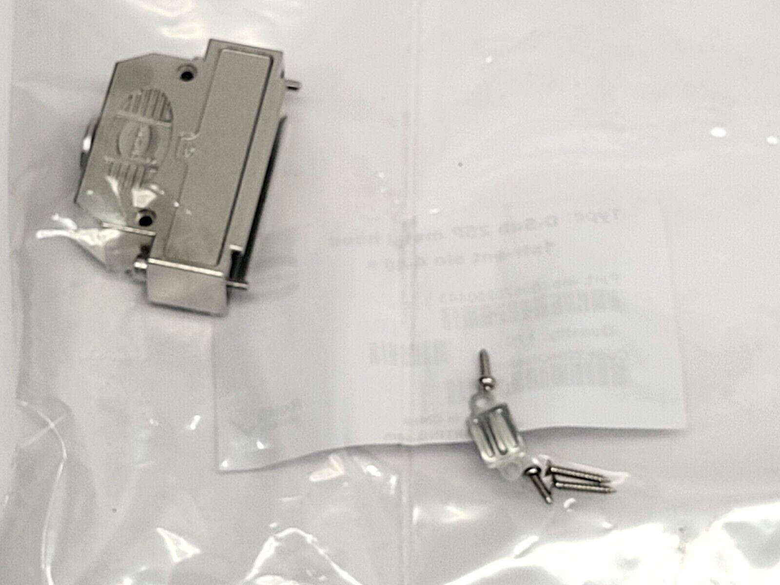 Harting 09670250443 Metal Hood Backshell D-Sub 25P - Maverick Industrial Sales