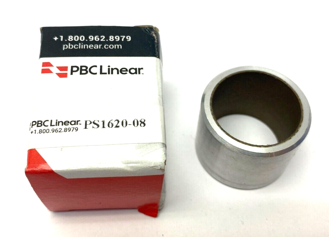 PBC Linear PS1620-08 Linear Sleeve Bearing 1.000 X 1.250 X 1.000 - Maverick Industrial Sales