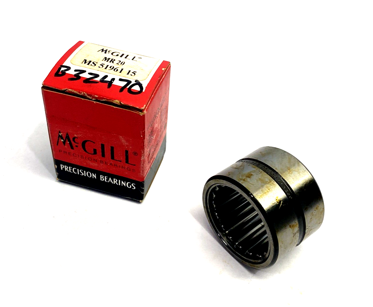 MR 20 | McGill Needle Roller Bearing 1.2500" Bore, 1.7500" O.D. 1.2500" Width - New - Maverick Industrial Sales