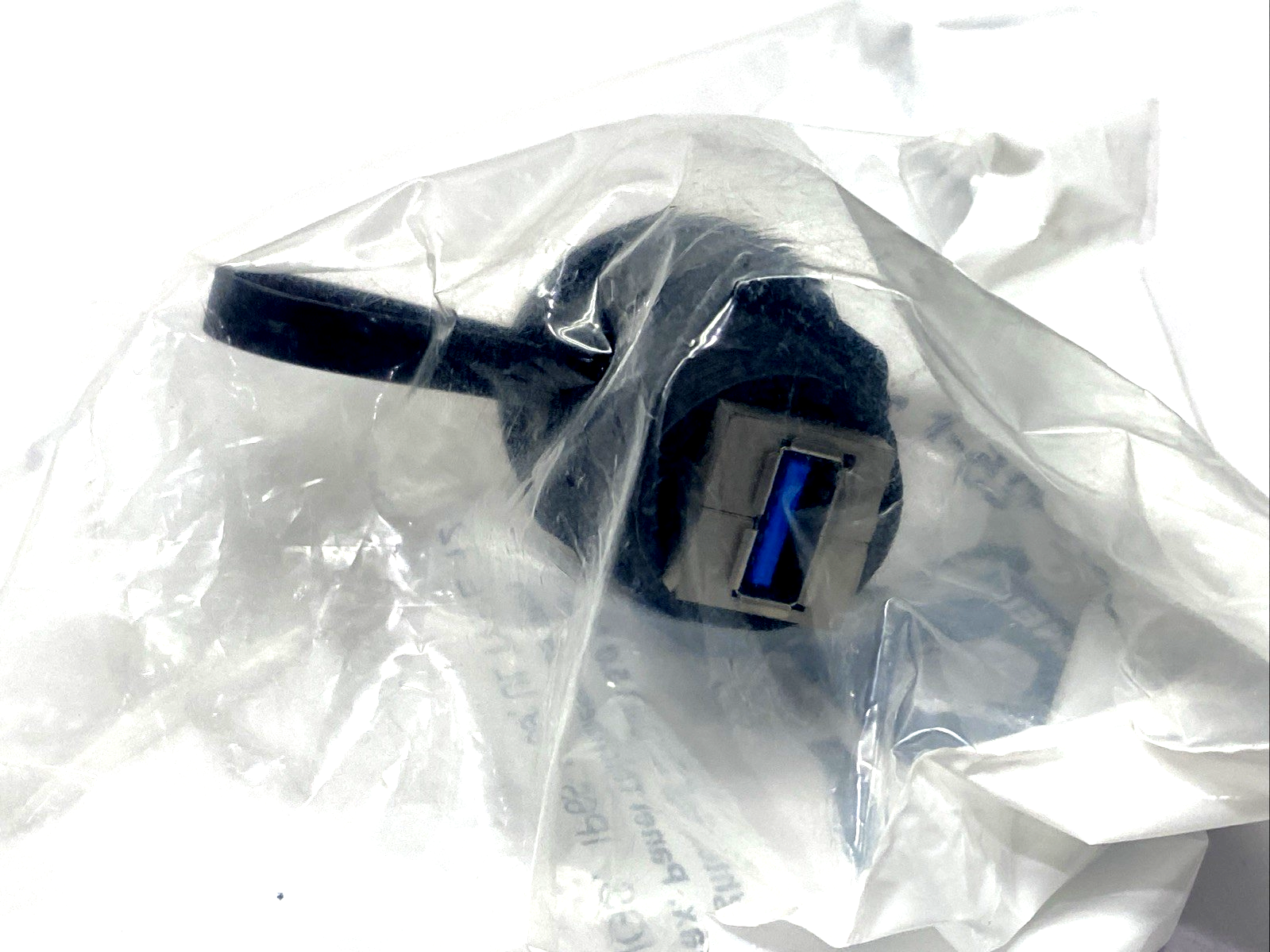 D-USB-AFAF-M25-PA | Mencom Port Adapter With USB Style A Female-Female M25 Thread - New - Maverick Industrial Sales
