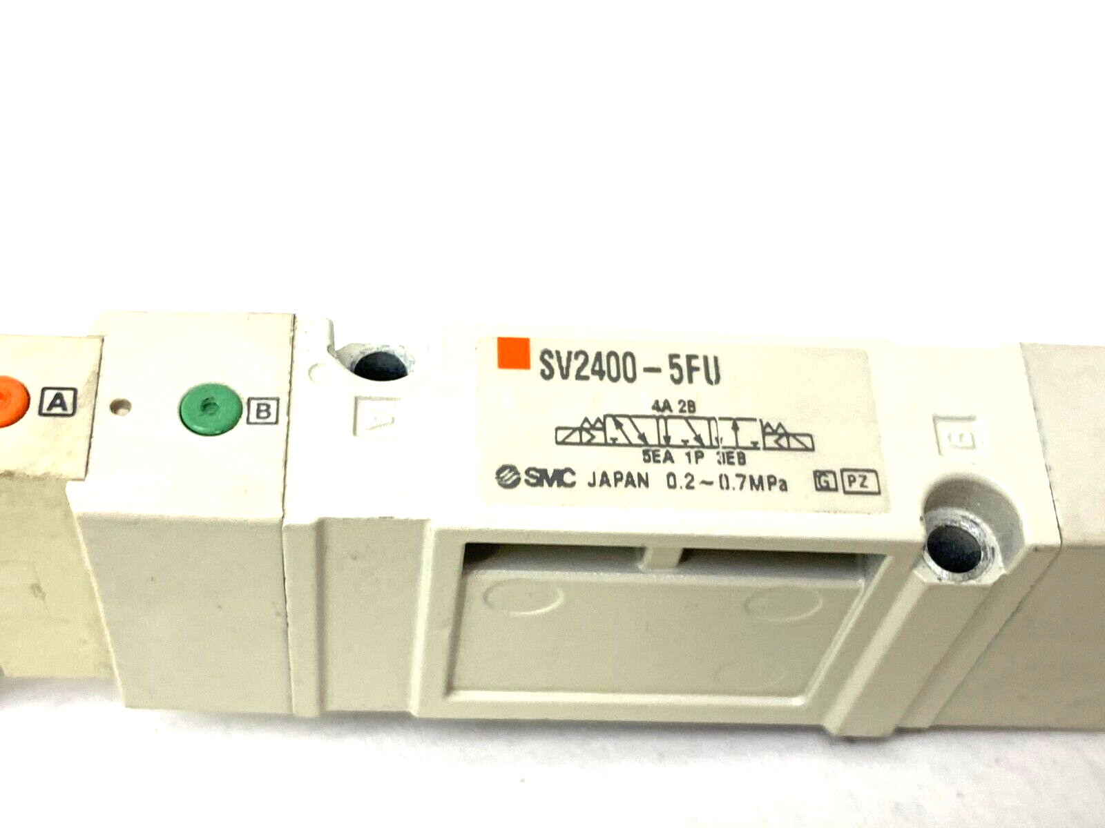 SV2400-5FU | SMC Plug-In Solenoid Valve 5-Port - Used - Maverick Industrial Sales