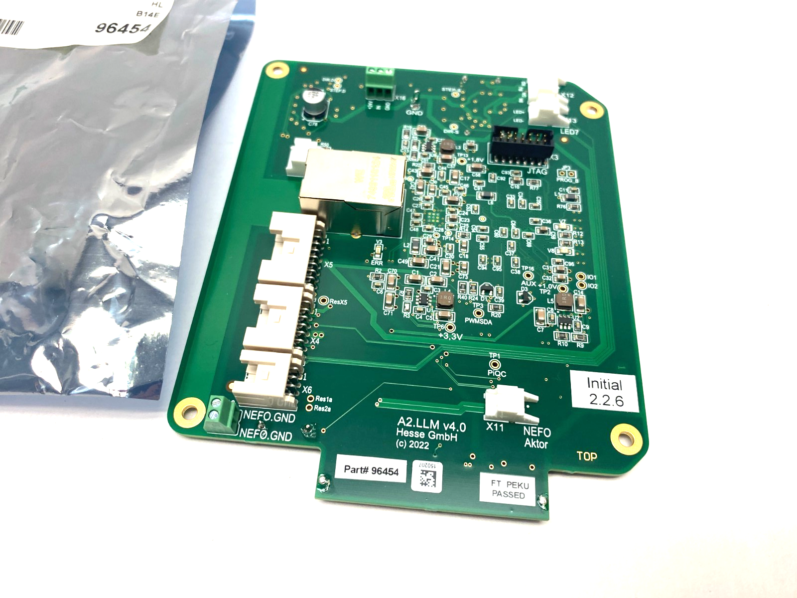 Hesse BF2-A2.LLM v4.0 Control Unit PCI Card 96454 - Maverick Industrial Sales
