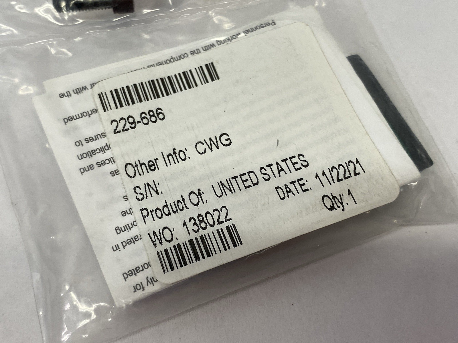 229-686 | Numatics Blank Manifold Station Plate Assembly - New - Maverick Industrial Sales