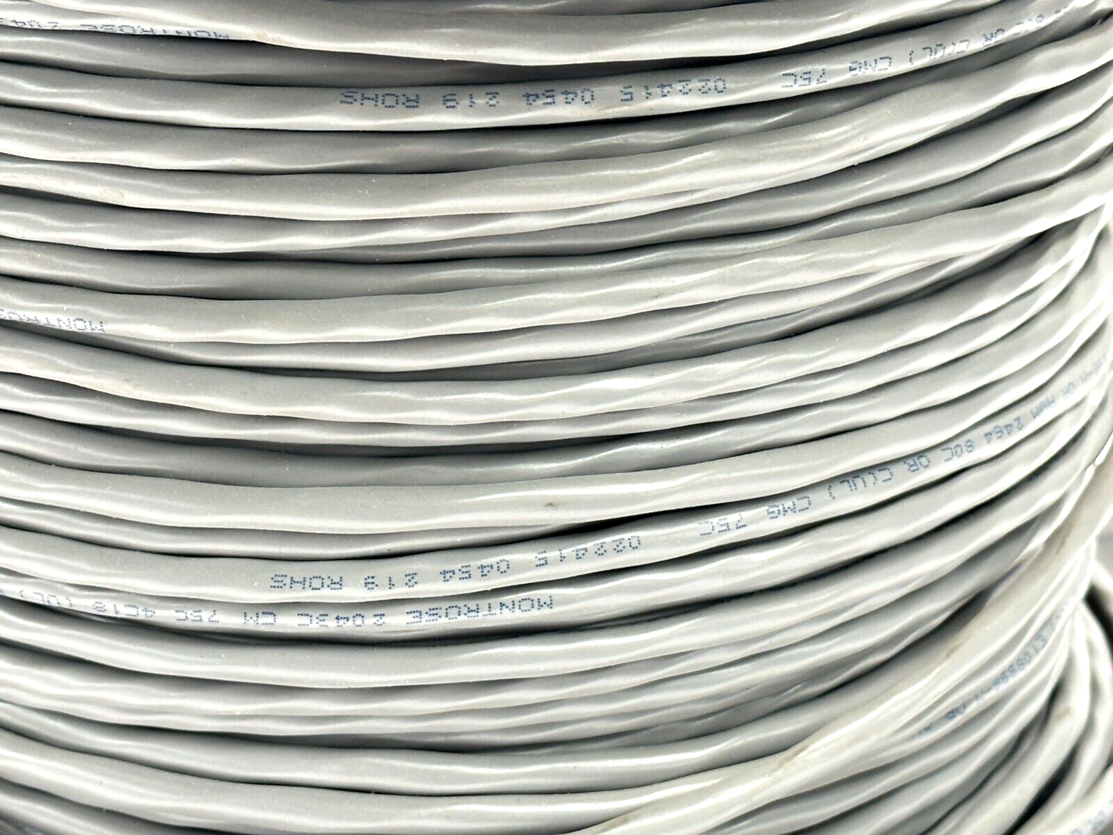 Montrose 2043C 008 (GRY) 305 MTR 4-Conductor Unshielded Control Cable 700ft - Maverick Industrial Sales