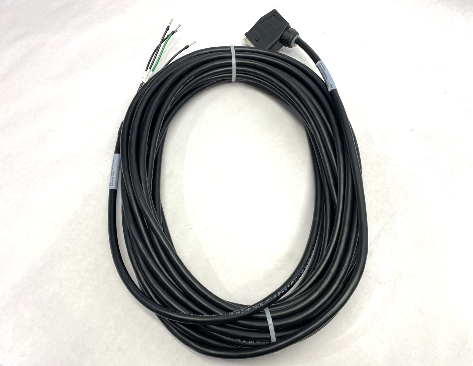Electro-Magnetic Integrated EME2NNA8BN16M20.0 Single-End Connector Cordset 16AWG - Maverick Industrial Sales