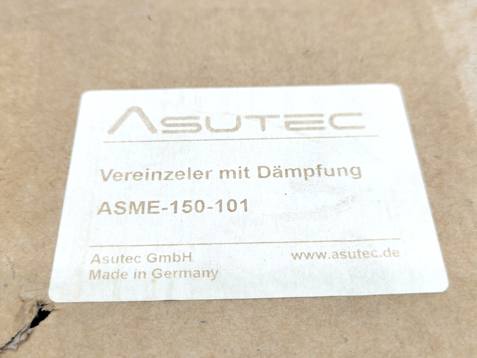 Asutec ASME-150-101 Angle Damper - Maverick Industrial Sales