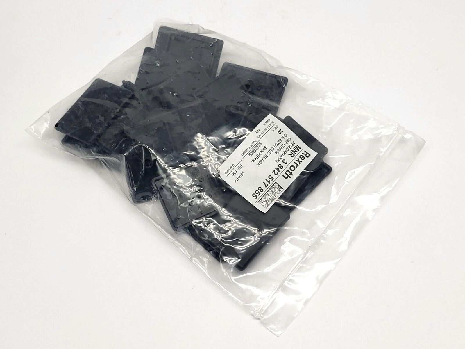 Bosch Rexroth 3 842 517 855 Cap Cover PKG OF 20 - Maverick Industrial Sales