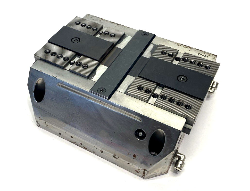 Schunk KSP-LH PLUS 250 Pneumatic Clamping Force Block, 2-Jaw 15mm Per Jaw 405520 - Maverick Industrial Sales