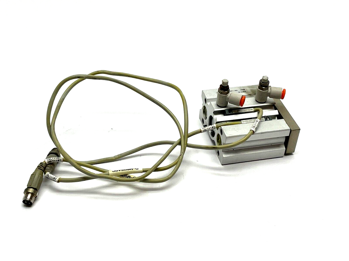 SMC MGQM16-20-M9PSAPC3 Guided Cylinder w/ D-M9P Auto Switches - Maverick Industrial Sales