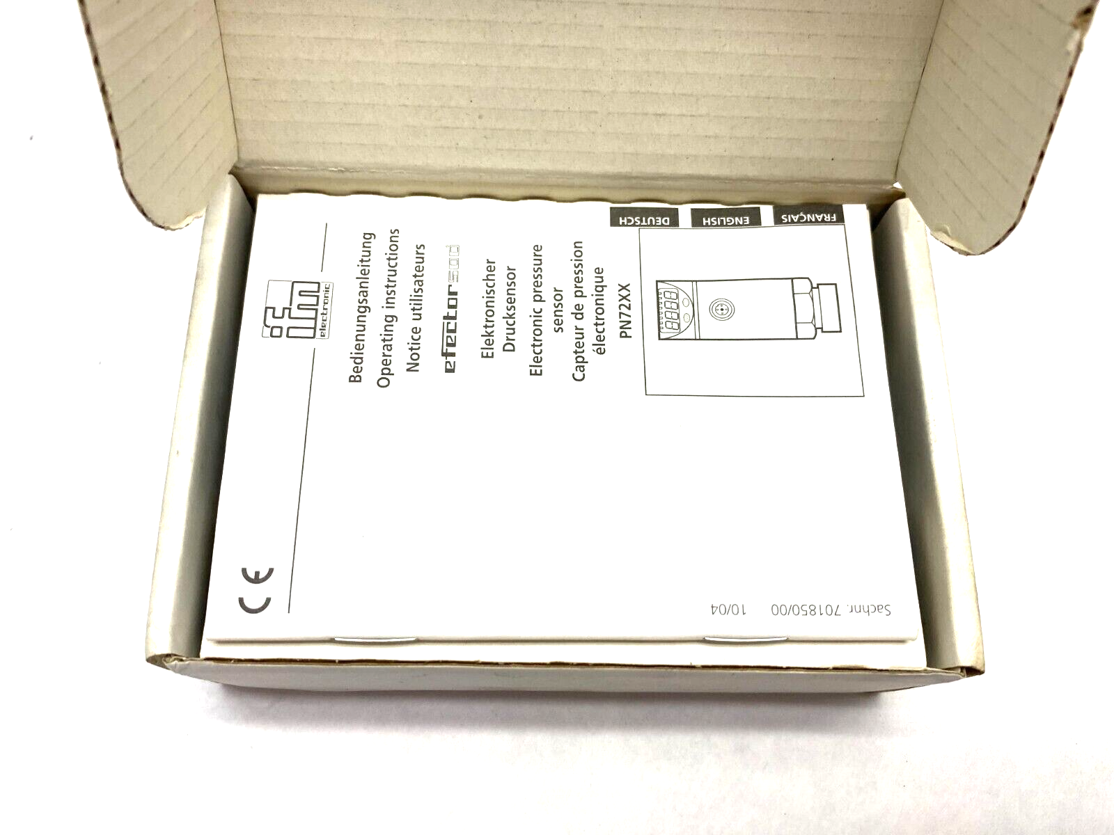 Ifm PN7209 Efector 500 Digital Pressure Sensor PN-1-1BRBN14-QFRKG/US/ / - Maverick Industrial Sales