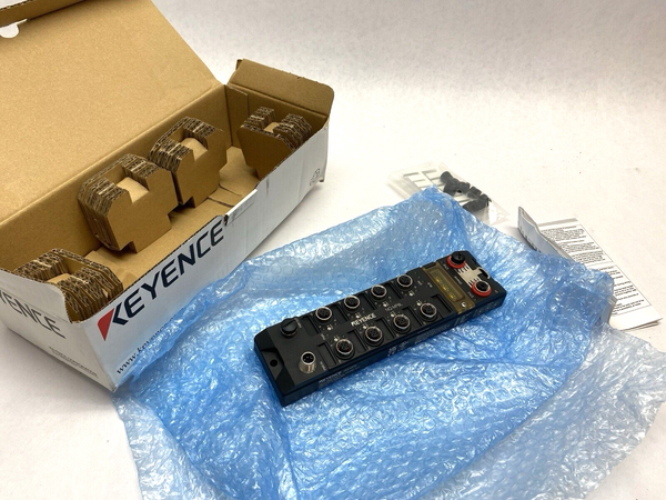 Keyence NQ-MP8L 8-Port Multi-Protocol Compatible IO-Link Master Module - Maverick Industrial Sales